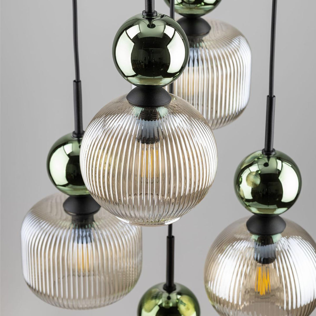 Sophia takpendel 5-lys-Takpendler-TK Lighting-Amber-TK-11043-Lightup.no