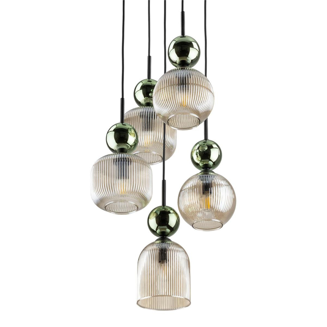 Sophia takpendel 5-lys-Takpendler-TK Lighting-Amber-TK-11043-Lightup.no