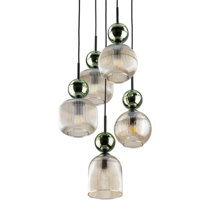 Sophia takpendel 5-lys-Takpendler-TK Lighting-Amber-TK-11043-Lightup.no