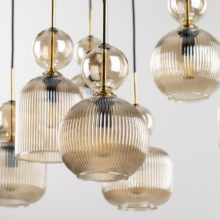 Sophia takpendel 5-lys-Takpendler-TK Lighting-Amber-TK-11043-Lightup.no