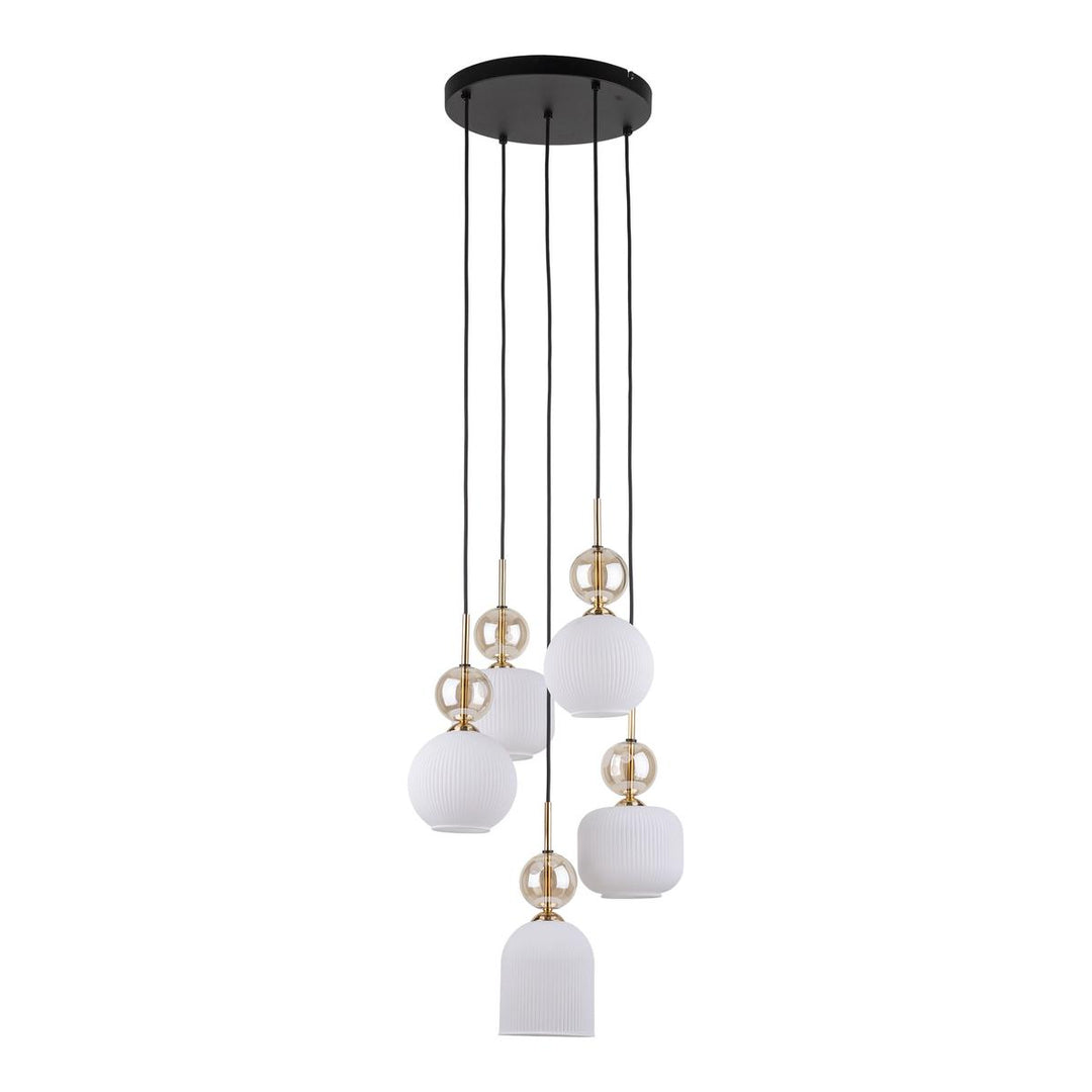 Sophia takpendel 5-lys-Takpendler-TK Lighting-Amber-TK-11043-Lightup.no