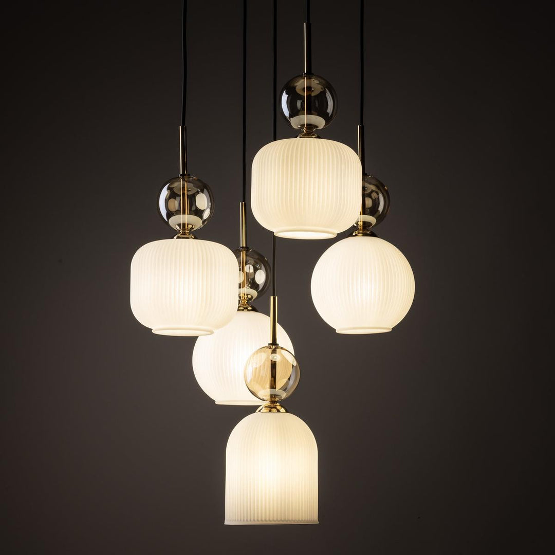 Sophia takpendel 5-lys-Takpendler-TK Lighting-Amber-TK-11043-Lightup.no