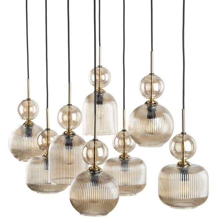 Sophia takpendel 8-lys-Takpendler-TK Lighting-Amber-TK-11045-Lightup.no