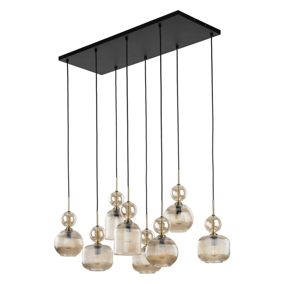 Sophia takpendel 8-lys-Takpendler-TK Lighting-Amber-TK-11045-Lightup.no