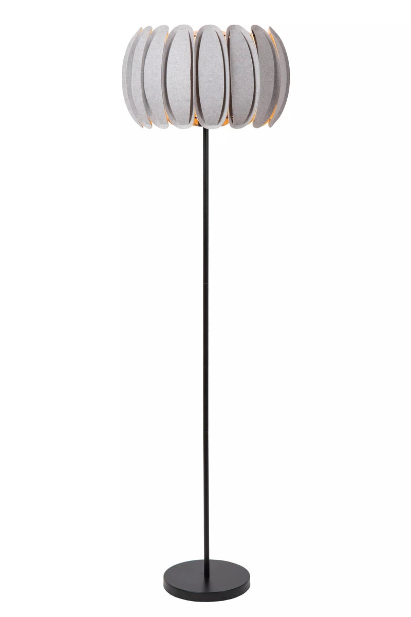 Spencer gulvlampe 156 cm-Gulvlamper-Lucide-Svart-LC34745/81/30-Lightup.no