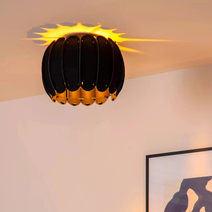 Spencer taklampe 30 cm-Taklamper-Lucide-Svart-LC34145/30/30-Lightup.no