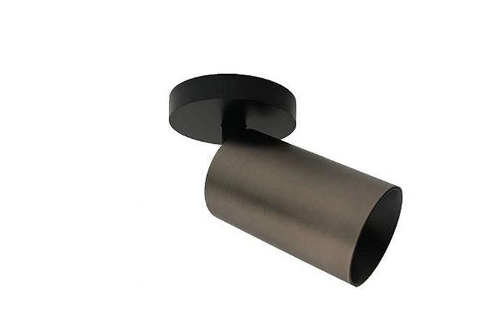 Spoton Circle takspot 1 lys GU10 - Svart / Titanium - 2-310-01-2-9 - Lightup.no