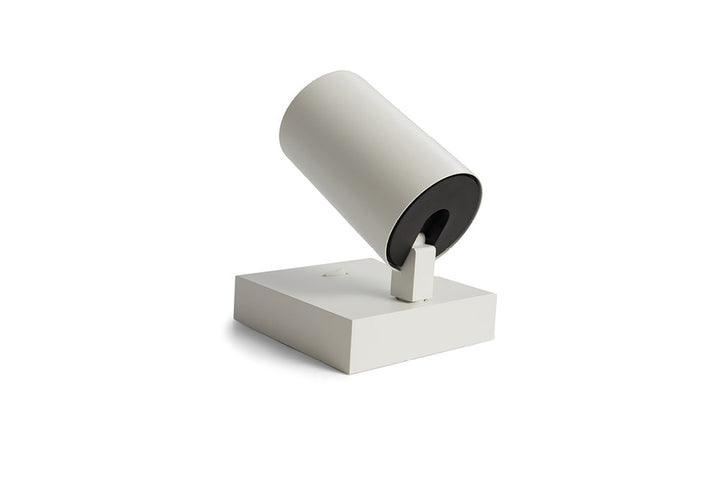 Spoton firkantet vegglampe GU10 med bryter-Vegglamper-Antidark-Hvit-2-300-10-1-1-Lightup.no
