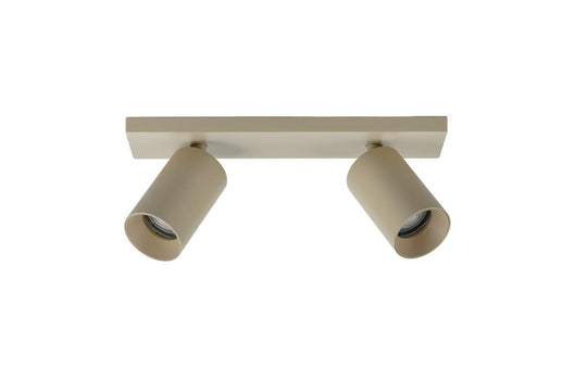 Spoton takspot 2 lys GU10 - Beige-Taklamper-Antidark-Beige-2-300-02-27-Lightup.no