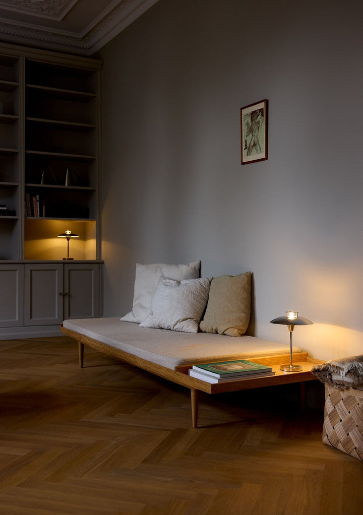Stepp 1-2-3 bordlampe oppladbar IP54-Bordlamper-Halo Designs-Antik Messing-5705639746064-Lightup.no