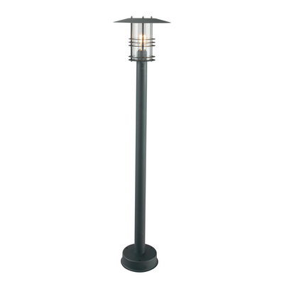 Stockholm 285 stolpe-Utebelysning stolpe-Norlys-Svart-3185340-Lightup.no
