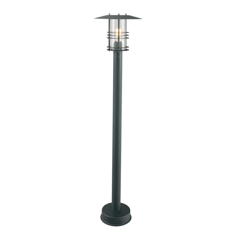Stockholm 285 stolpe-Utebelysning stolpe-Norlys-Svart-3185340-Lightup.no
