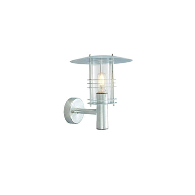 Stockholm vegglampe 280-Utebelysning vegg klassisk-Norlys-Galvanisert Stål-3185338-Lightup.no