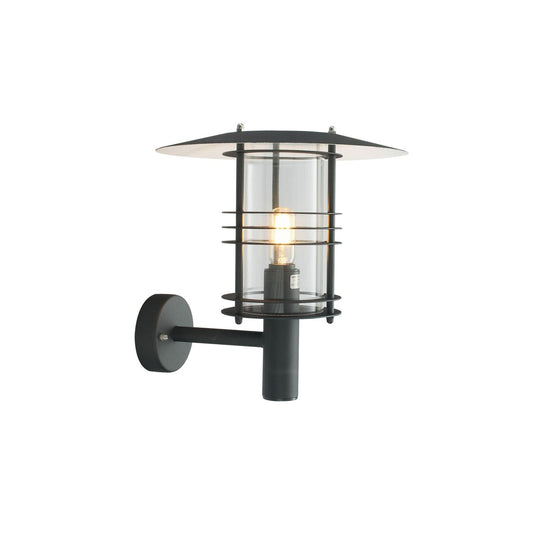 Stockholm vegglampe 286-Utebelysning vegg klassisk-Norlys-Galvanisert stål-3185367-Lightup.no