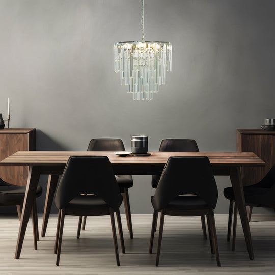 Strati taklampe-Takpendler-Aneta Lighting-Krom/Klart-25056-40-Lightup.no