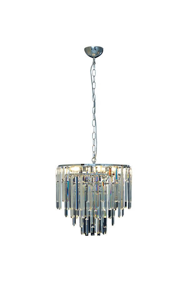 Strati taklampe-Takpendler-Aneta Lighting-Krom/Klart-25056-40-Lightup.no