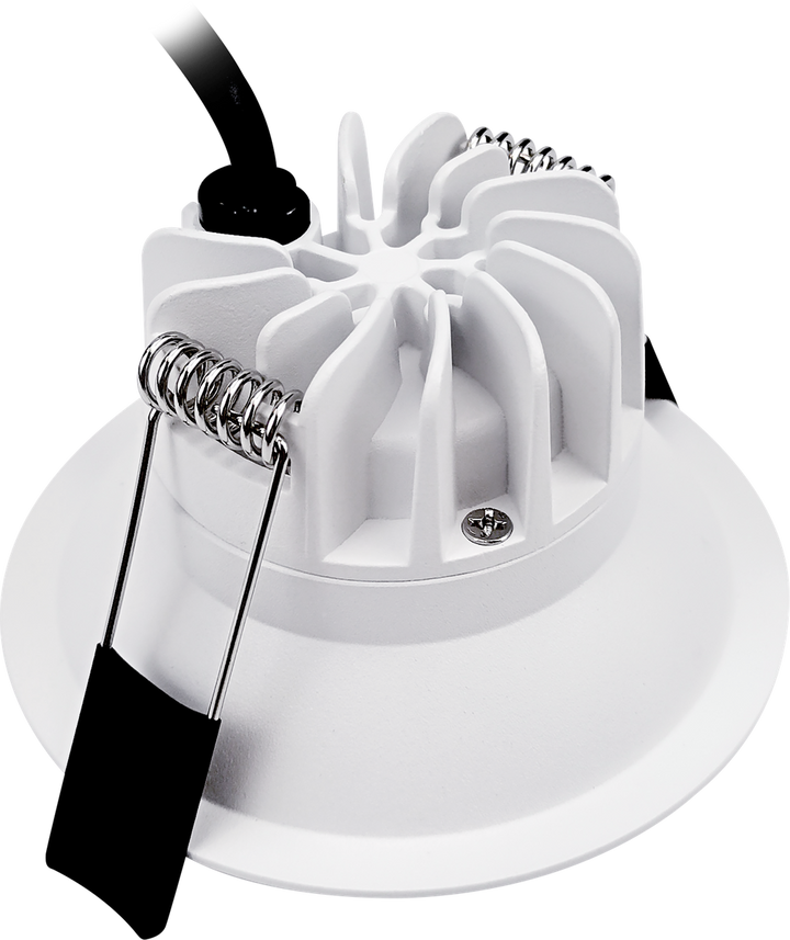 Styx lavtbyggende downlight 7,5W 2700K RA95 IP44 - 8 pakning-Downlight lavtbyggende-Aneta Lighting-Hvit-AP-3210659-Lightup.no