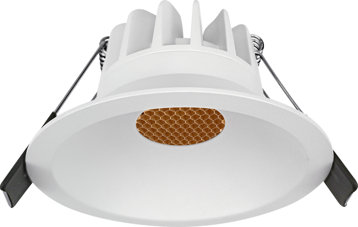 Styx lavtbyggende downlight 7,5W 2700K RA95 IP44 - 8 pakning-Downlight lavtbyggende-Aneta Lighting-Hvit-AP-3210659-Lightup.no
