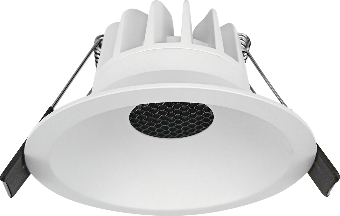 Styx lavtbyggende downlight 7,5W 2700K RA95 IP44 - 8 pakning-Downlight lavtbyggende-Aneta Lighting-Hvit-AP-3210659-Lightup.no