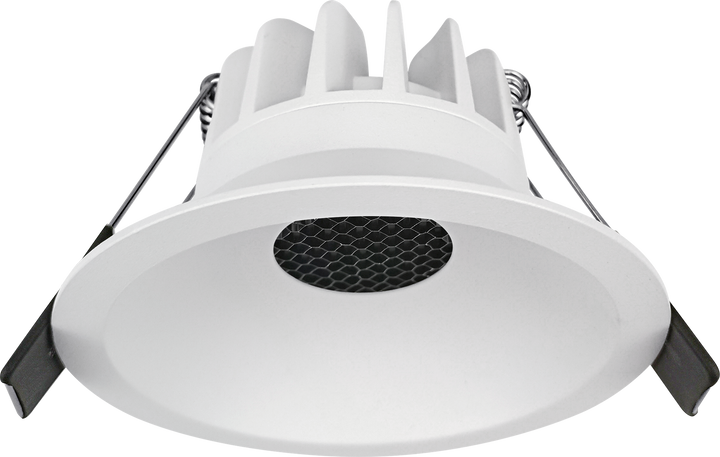 Styx lavtbyggende downlight 7,5W 2700K RA95 IP44 - 8 pakning-Downlight lavtbyggende-Aneta Lighting-Hvit-AP-3210659-Lightup.no