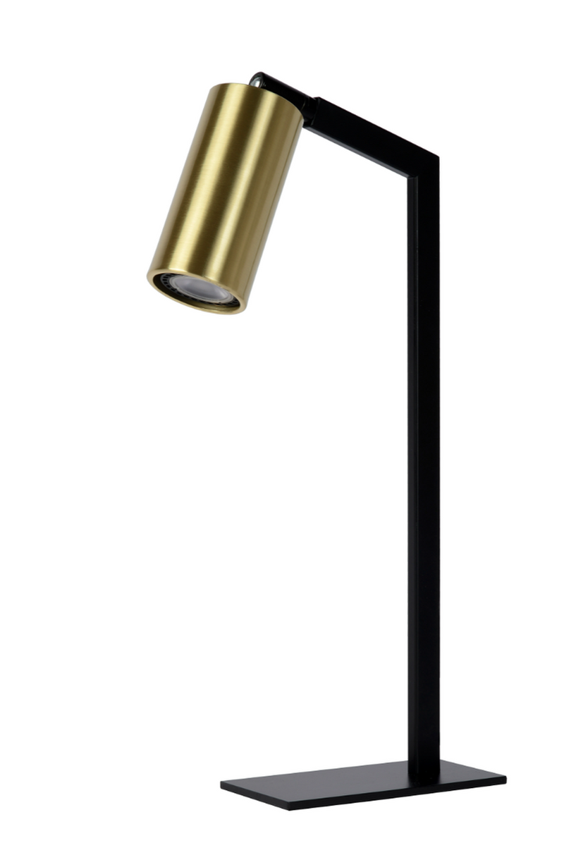 Sybil bordlampe - Svart/Messing-Bordlamper-Lucide-LC45599/01/30-Lightup.no