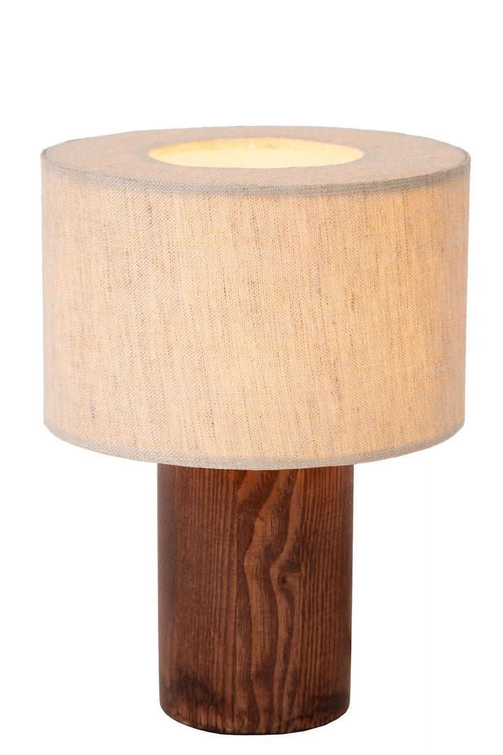 Tachina bordlampe 20,5 cm-Bordlamper-Lucide-Tre / Natur-LC06525/81/70-Lightup.no