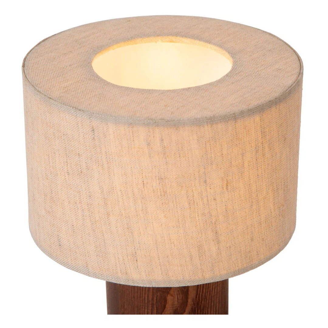 Tachina bordlampe 20,5 cm-Bordlamper-Lucide-Tre / Natur-LC06525/81/70-Lightup.no