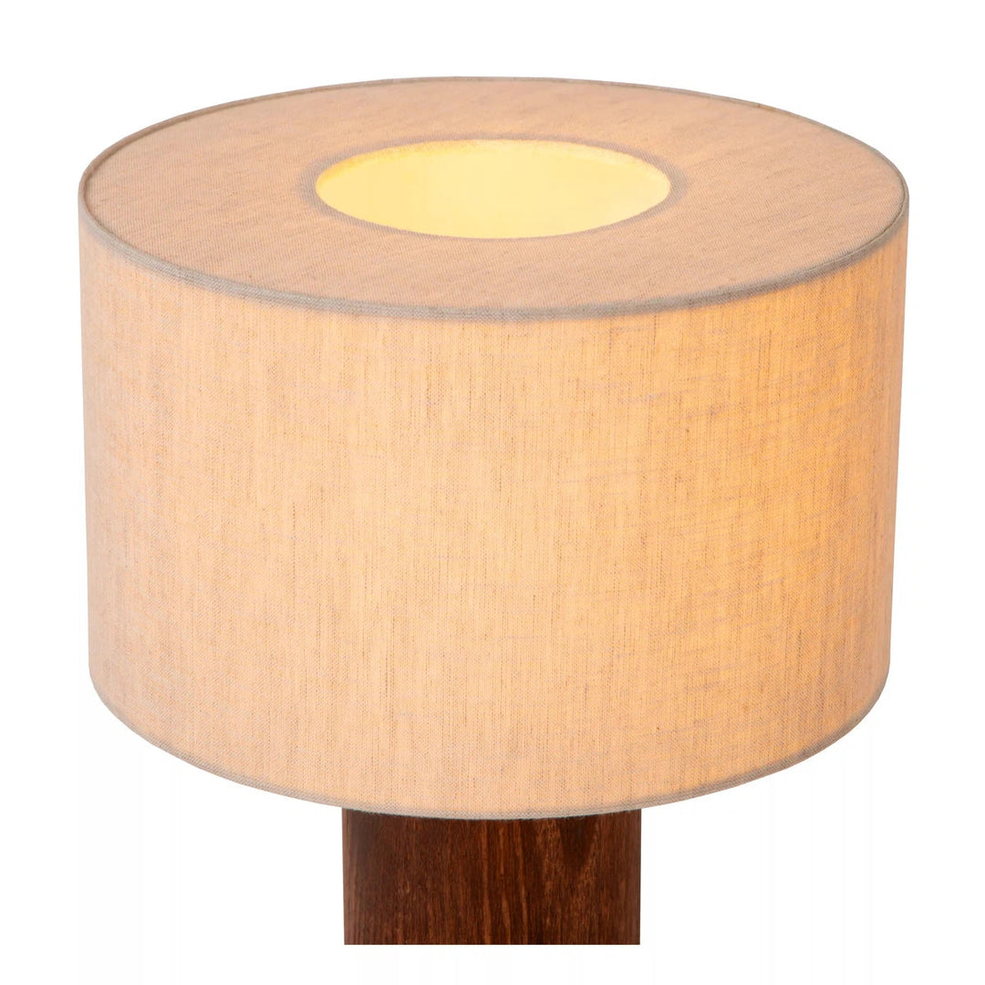 Tachina bordlampe 31,5 cm-Bordlamper-Lucide-Tre / Natur-LC06526/81/70-Lightup.no