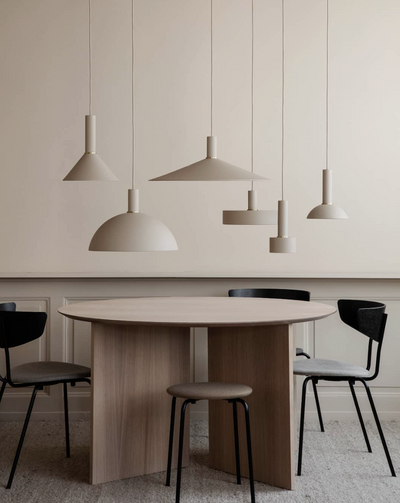Taklampe Collect - Angle Shade-Takpendler-Ferm Living-Cashmere-Feg__100074693-Lightup.no