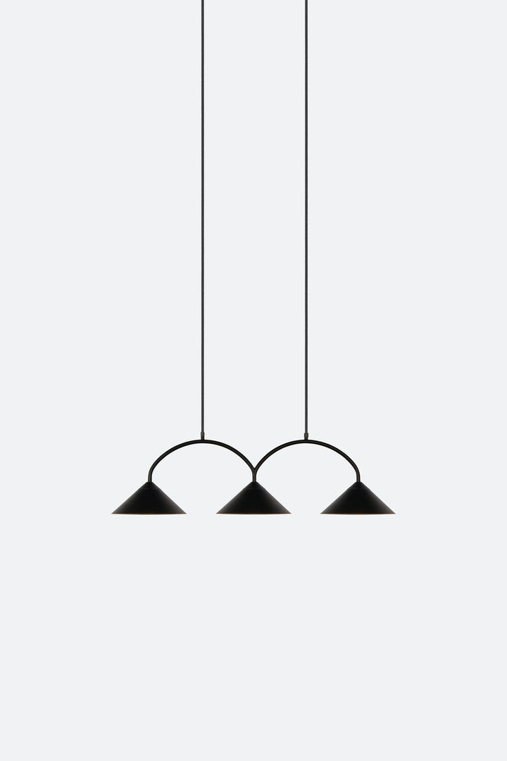 Takpendel Curve 3 - Svart-Takpendler-Globen Lighting-Svart-452011-Lightup.no