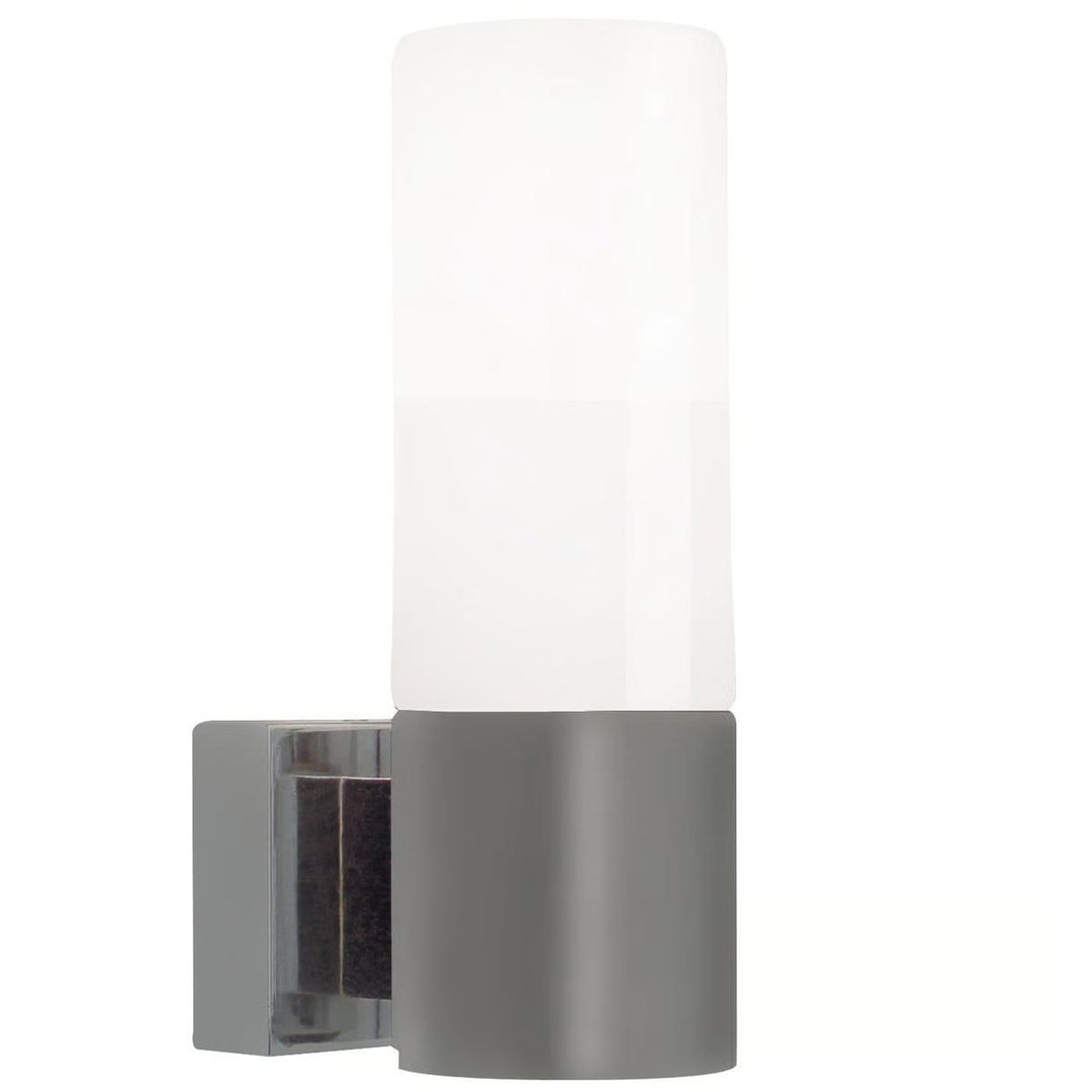 Tangens vegglampe-Baderomsbelysning vegglamper-Nordlux-Krom / opal-17131032-b-vare-Lightup.no