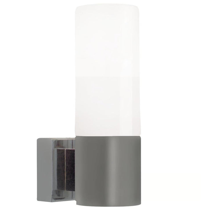 Tangens vegglampe-Baderomsbelysning vegglamper-Nordlux-Krom / opal-17131032-b-vare-Lightup.no