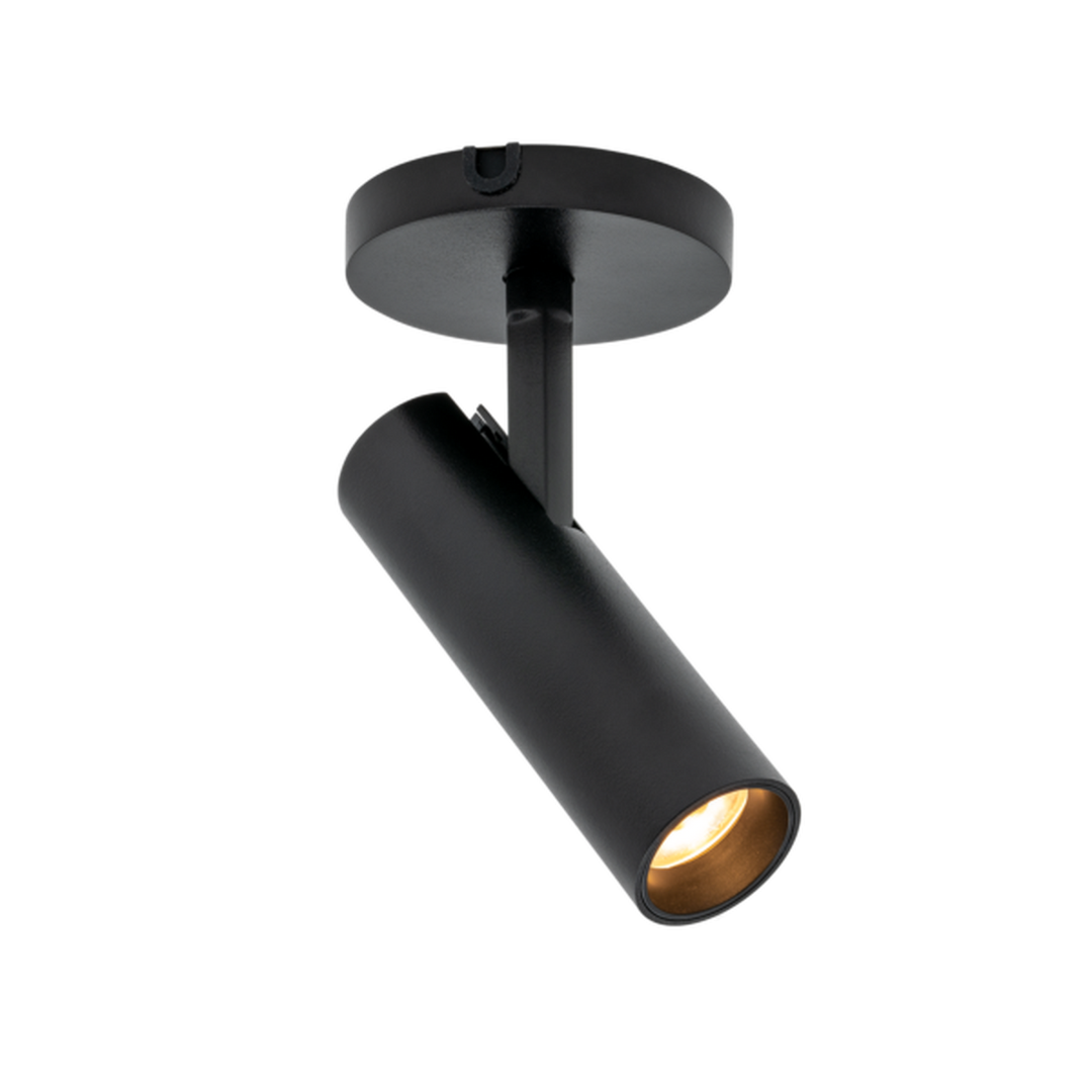 Tania Mini Slim Surface takspot 9W 3000K RA90 Dimbar - Svart-Spotskinner 230V-Norlux-Svart-101931-36-2-p-Lightup.no