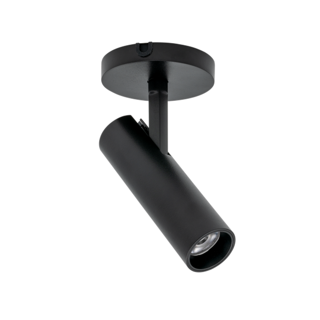 Tania Mini Slim Surface takspot 9W 3000K RA90 Dimbar - Svart-Spotskinner 230V-Norlux-Svart-101931-36-2-p-Lightup.no