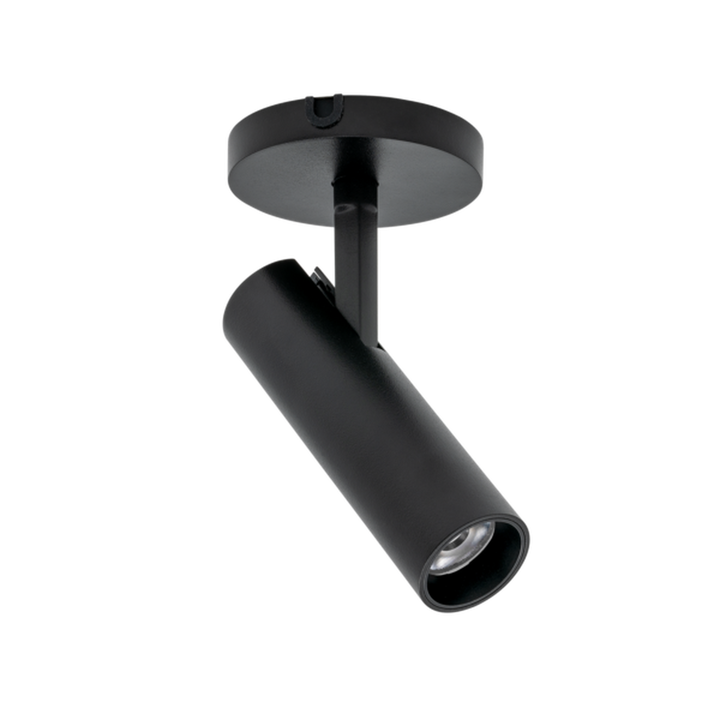 Tania Mini Slim Surface takspot 9W 3000K RA90 Dimbar - Svart-Spotskinner 230V-Norlux-Svart-101931-36-2-p-Lightup.no