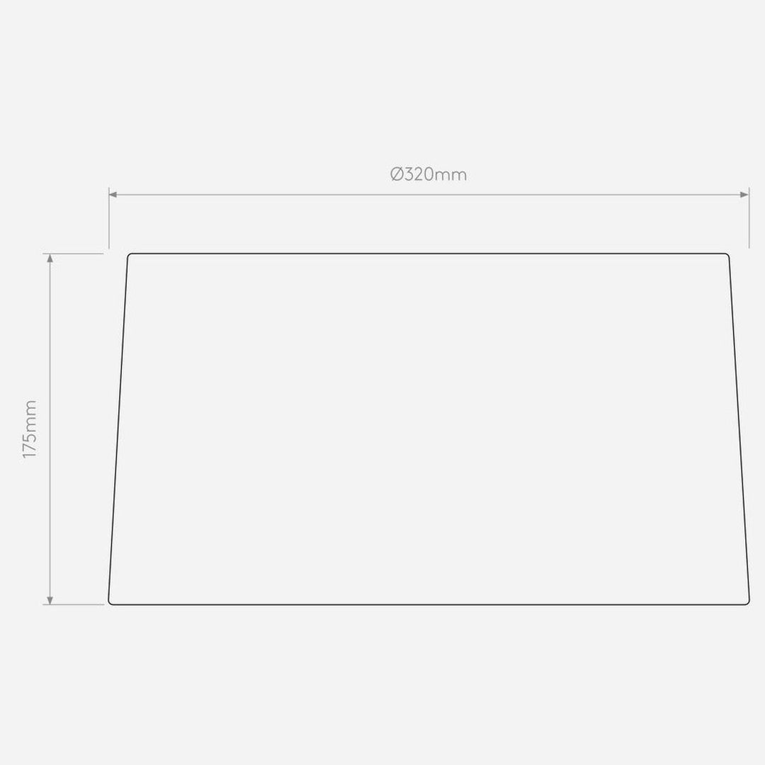Tapered 320 skjerm - Hvit-Lamp Shades-Astro Lighting-Hvit-Asg__5013020-Lightup.no