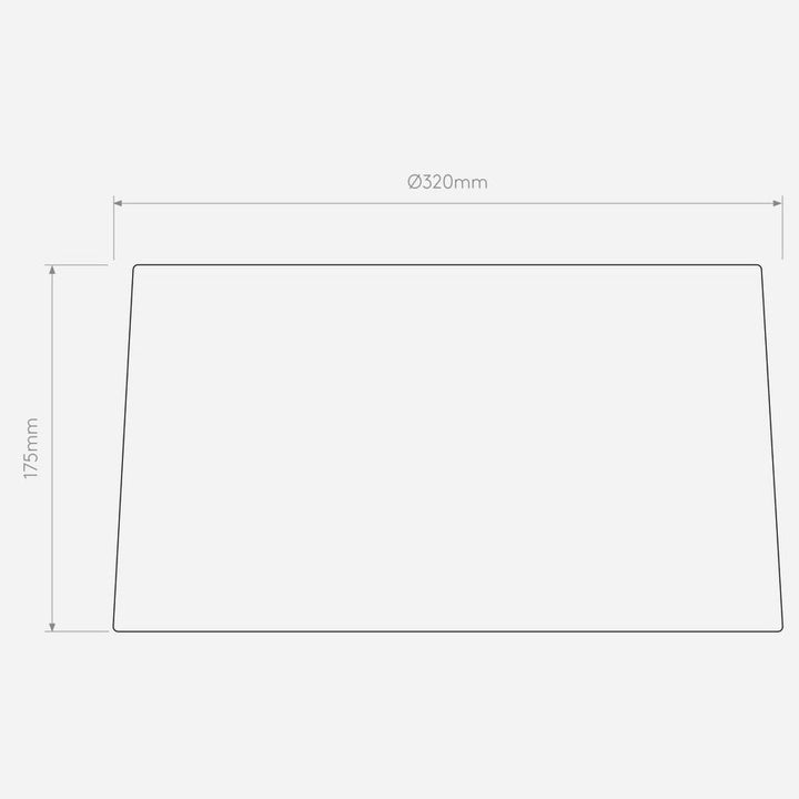 Tapered 320 skjerm - Hvit-Lamp Shades-Astro Lighting-Hvit-Asg__5013020-Lightup.no