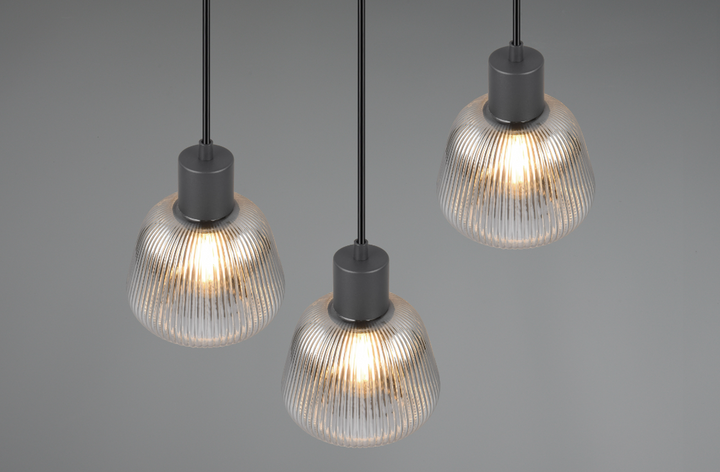 Tarifa rondell takpendel 3-lys-Takpendler-Trio Lighting-Svart-Trl__362830332-Lightup.no
