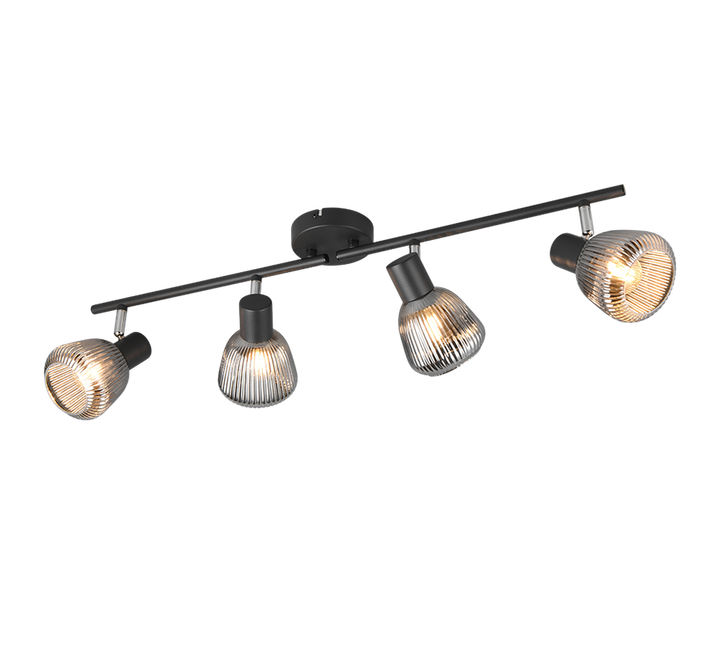 Tarifa taklampe 4-lys-Takpendler-Trio Lighting-Svart-trl__862800432-Lightup.no