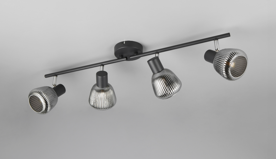 Tarifa taklampe 4-lys-Takpendler-Trio Lighting-Svart-trl__862800432-Lightup.no