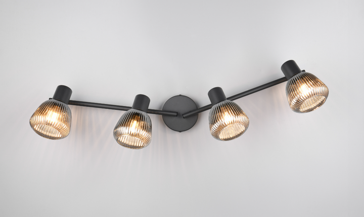 Tarifa taklampe 4-lys-Takpendler-Trio Lighting-Svart-trl__862800432-Lightup.no