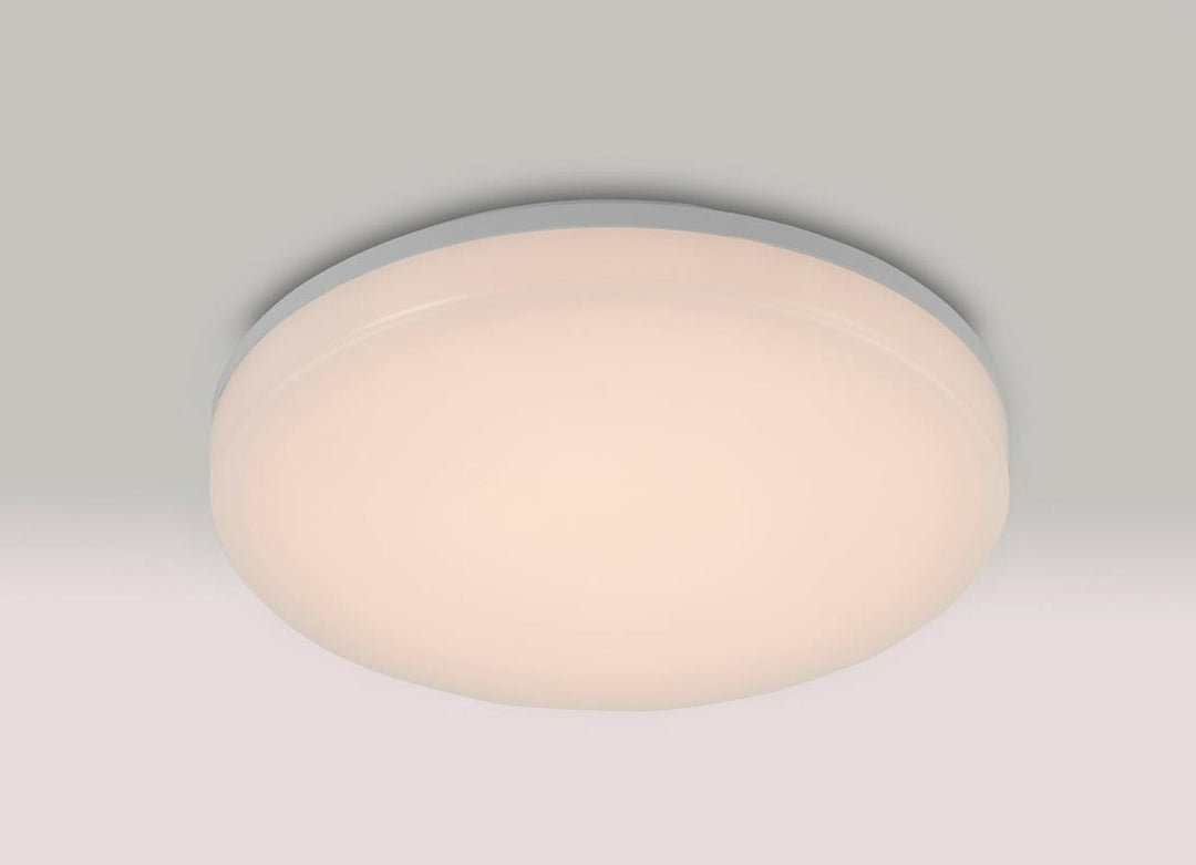 Taro taklampe IP54 28 cm 18W - Dimbar-Taklamper-Ms - belysning-Hvit-9400399703-Lightup.no