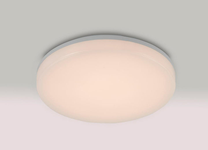 Taro taklampe IP54 28 cm 18W - Dimbar-Taklamper-Ms - belysning-Hvit-9400399703-Lightup.no
