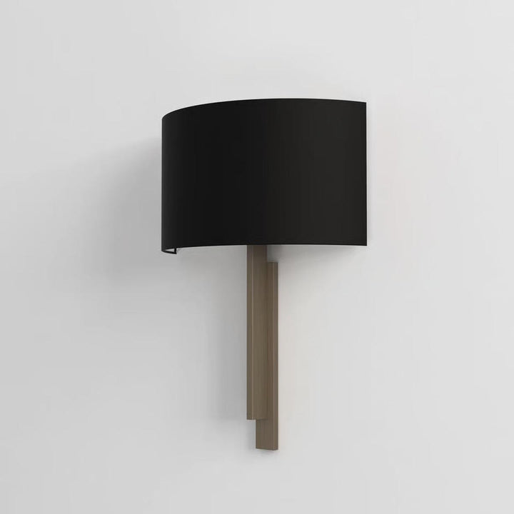 Tate vegglampe m/skjerm-Vegglamper-Astro Lighting-Bronse/Svart-Asg__1334007+5026002-Lightup.no