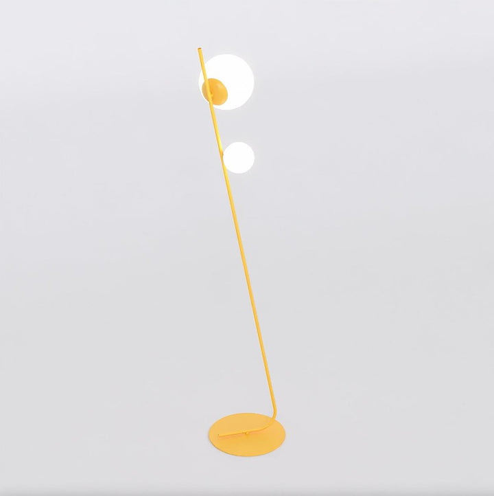 Tatu gulvlampe 2 lys-Gulvlamper-Emibig-Oransje-1507/LP2-Lightup.no