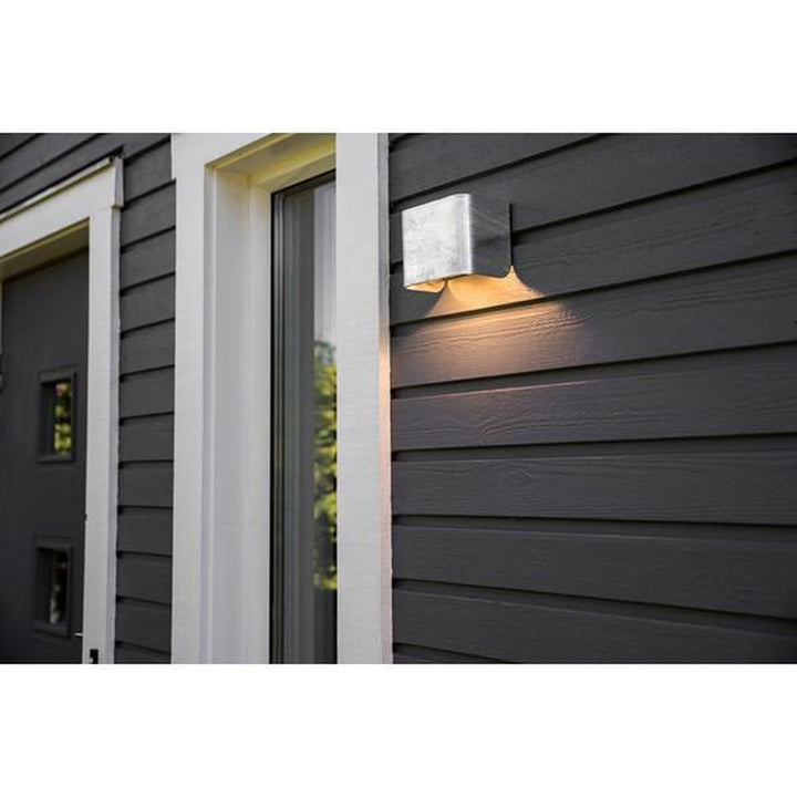 Taurus LED vegglampe-Utebelysning vegg opp og ned-Belid-Galvanisert-7393228-Lightup.no