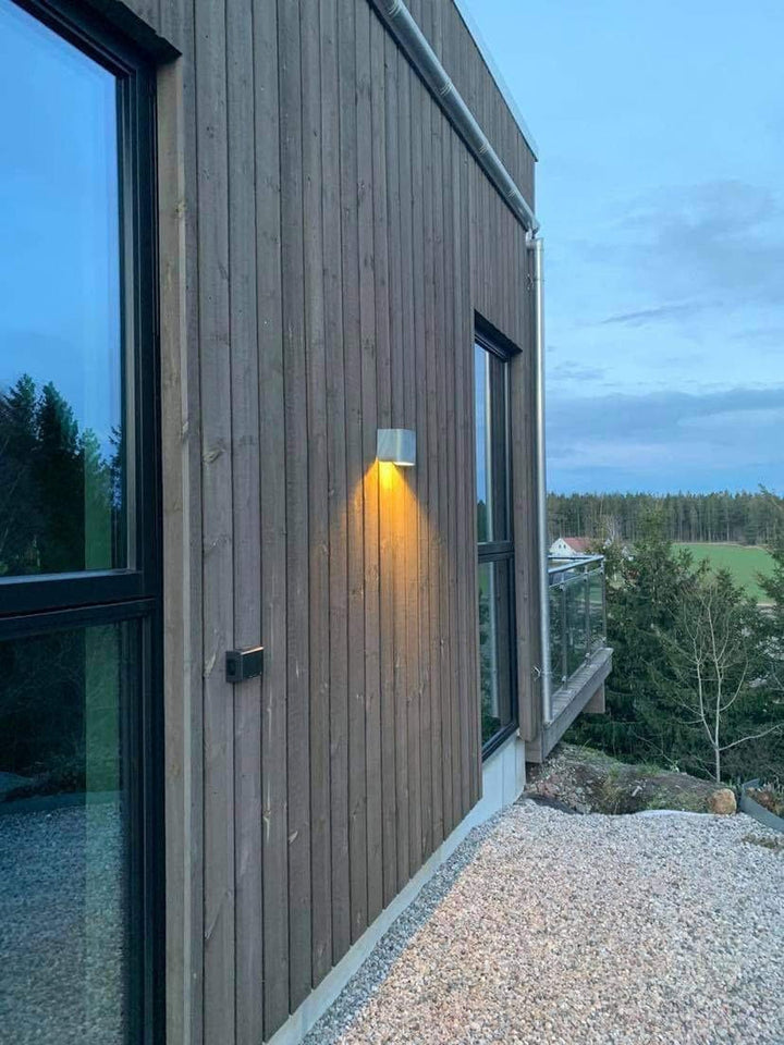 Taurus LED vegglampe-Utebelysning vegg opp og ned-Belid-Galvanisert-7393228-Lightup.no