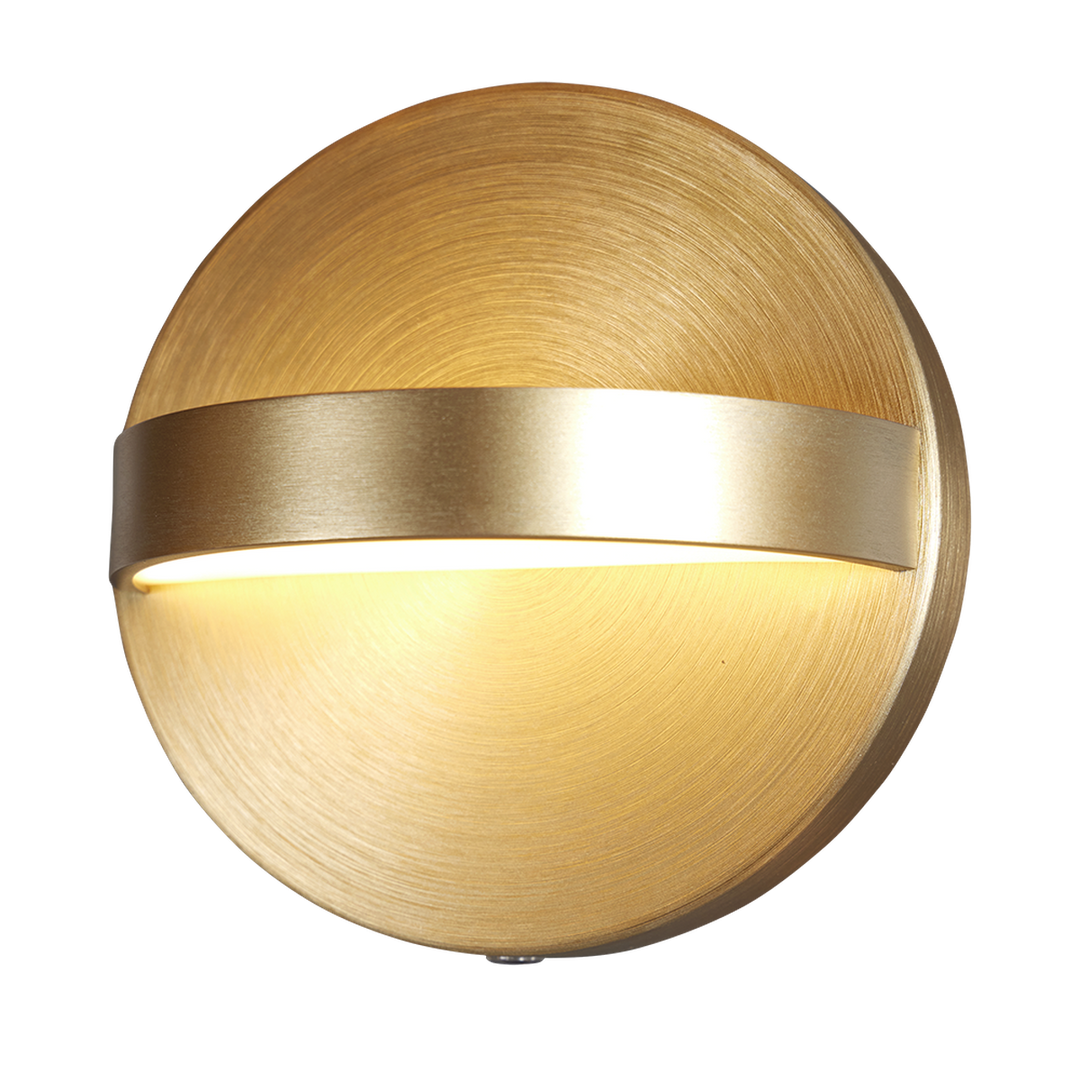 Teddy vegglampe opp/ned 5W-Vegglamper-Ms - belysning-Messing-9400000377-Lightup.no