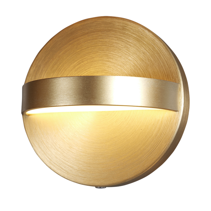 Teddy vegglampe opp/ned 5W-Vegglamper-Ms - belysning-Messing-9400000377-Lightup.no