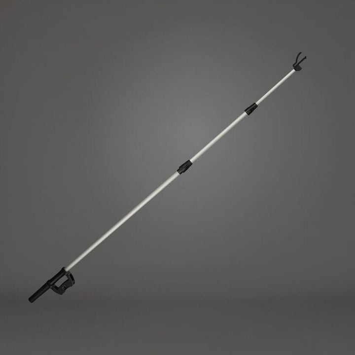 Teleskopstang for oppheng av lysslynger – 156–360 cm-Tilbehør-Konstsmide-Svart/sølv-3825-900-Lightup.no